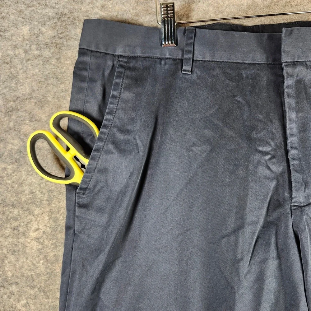 BONOBOS Weekday‎ Warrior Monday Athletic Navy Blue Chinos Dress Pants Men 34x34